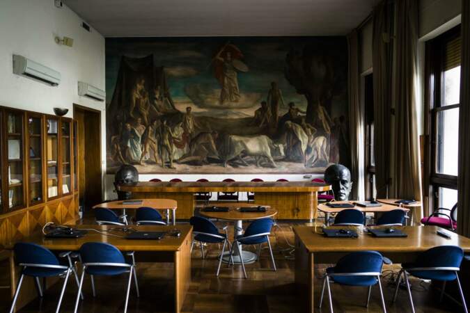 Salle de réunion dans le Palazzo Uffici