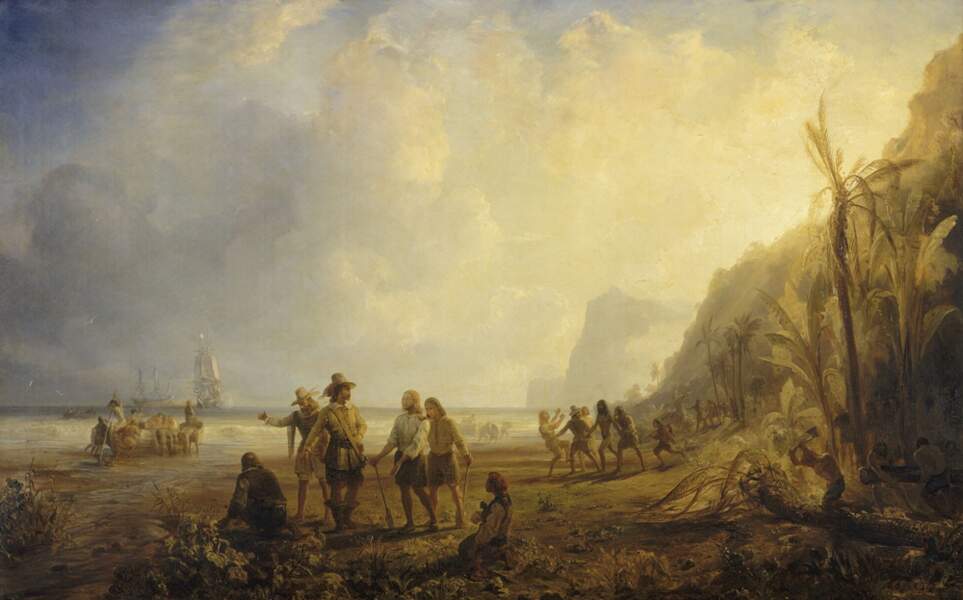 Le 15 septembre 1635, les Français font la rencontre des Kalinagos