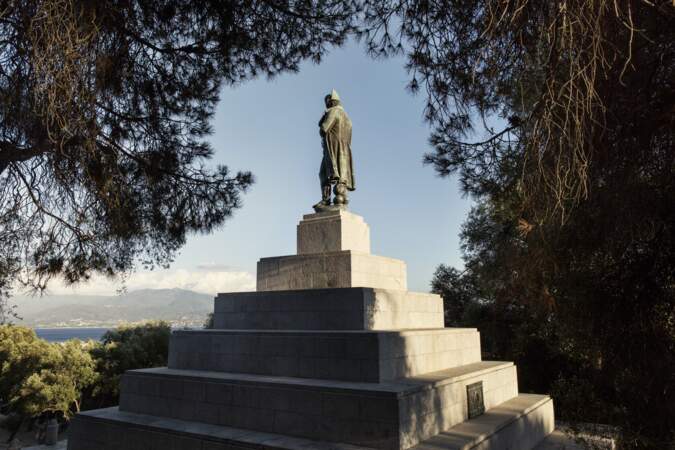 La statue de Napoléon à Ajaccio