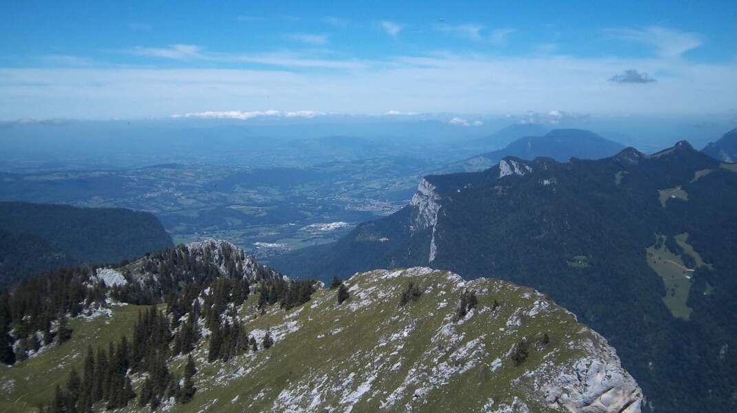 Le sommet du Charmant Som, dans le département de l’Isère
