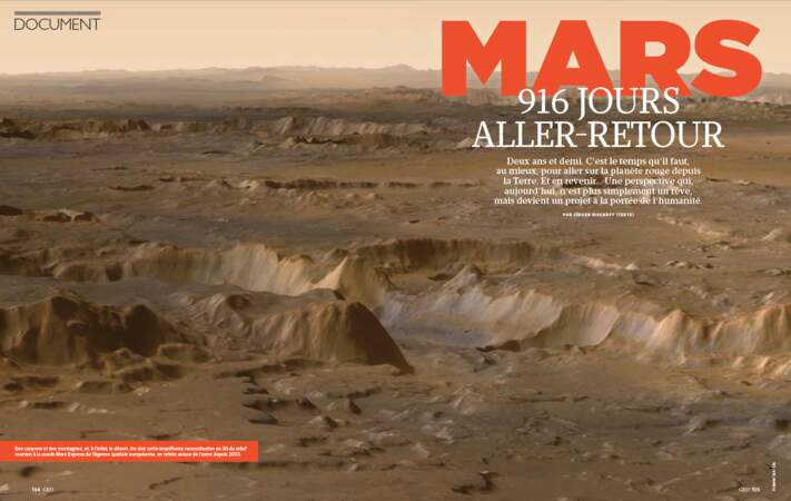 DÉCOUVERTE : Mars, 916 jours aller-retour