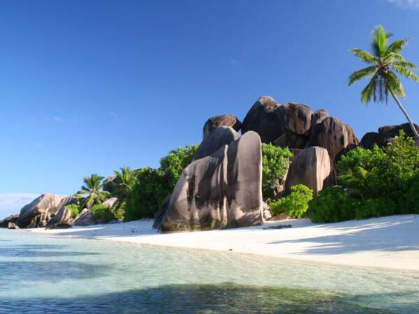 La plage d’Anse Source d’Argent aux Seychelles