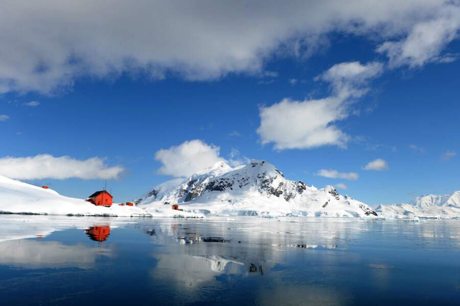 Base argentine « Almirante Brown », Baie Paradis - Antarctique