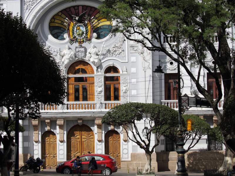 Le Palacio Nacional de Sucre