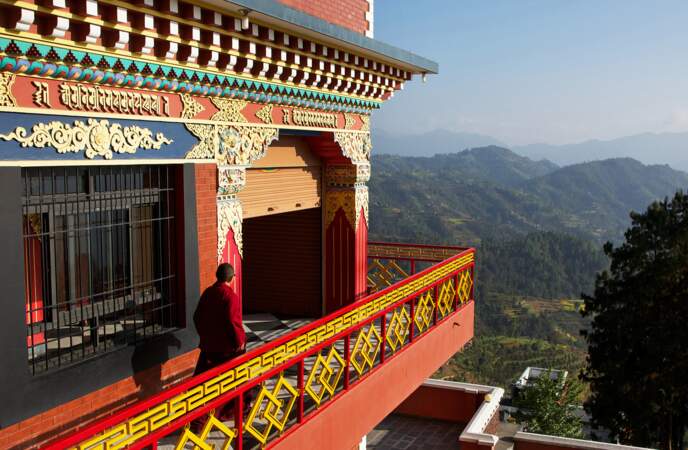 Visiter Thrangu Tashi Yangtse, le monastère de Namo Buddha