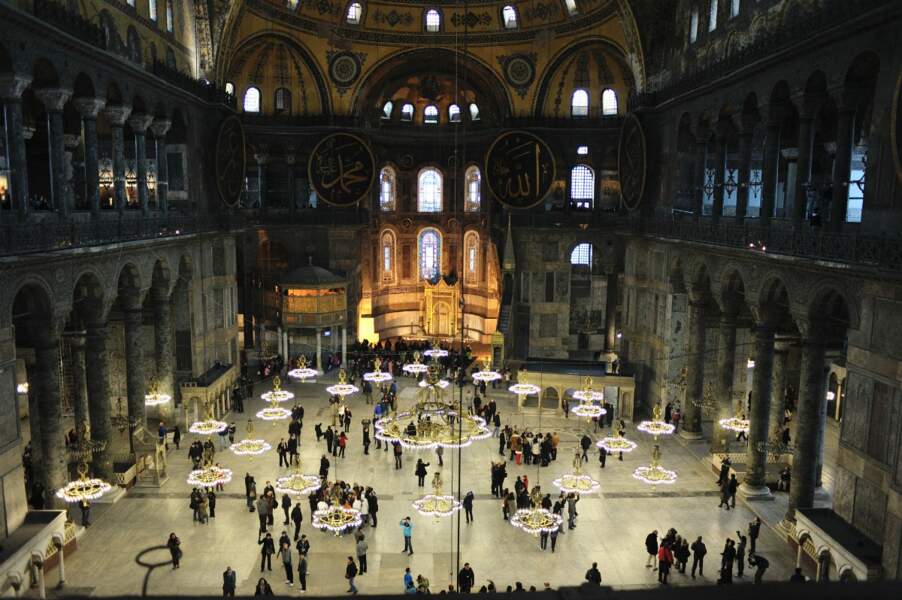 Turquie : la Basilique Sainte-Sophie à Istanbul