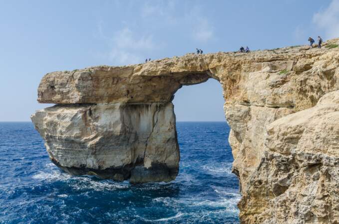 La Fenêtre d'Azur sur l'île de Gozo, Malte