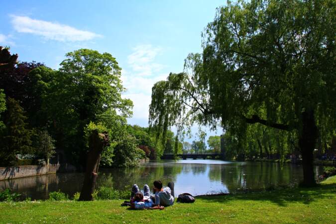 Le parc Minnewater et le romantisme brugeois
