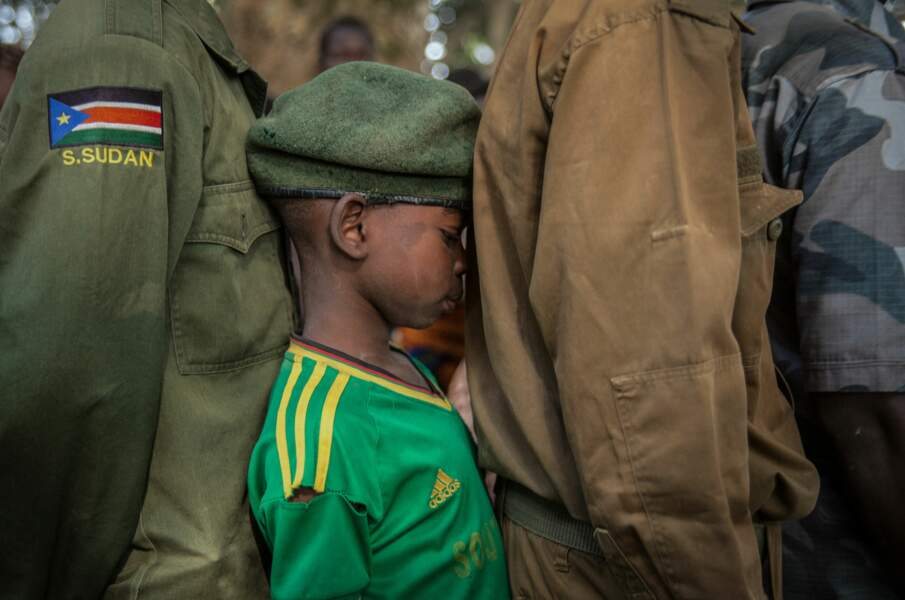 Un enfant soldat libéré