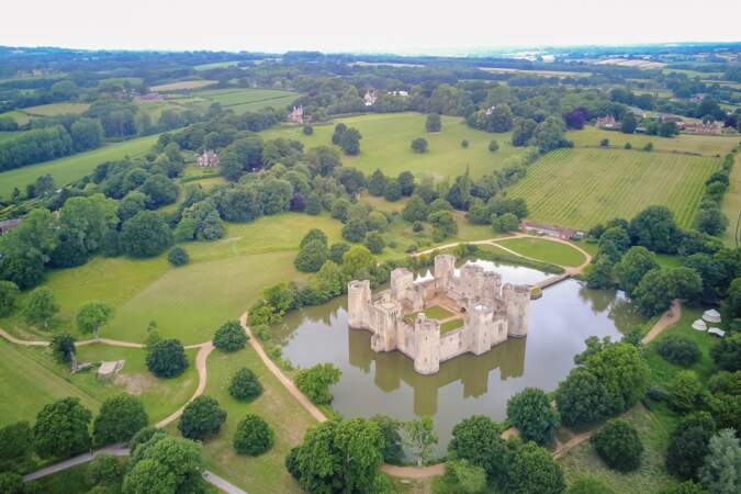 Château de Bodiam, Sussex de l'Est, Angleterre