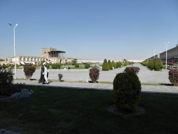 Place de l'Imam, à Ispahan