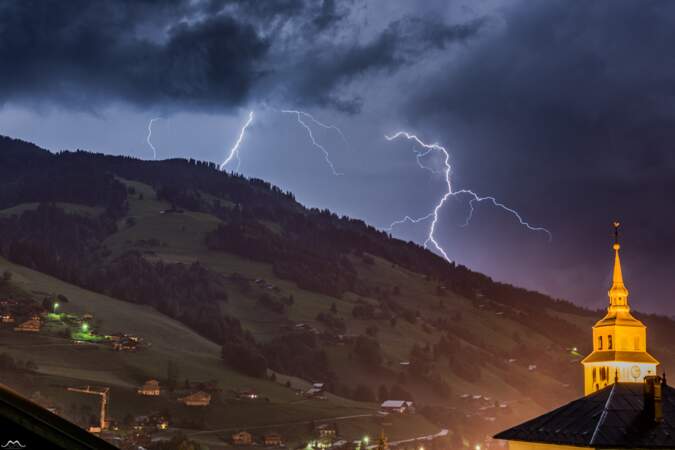 Arêches (Savoie) : triplé lors de l'orage du 30 juin 2016