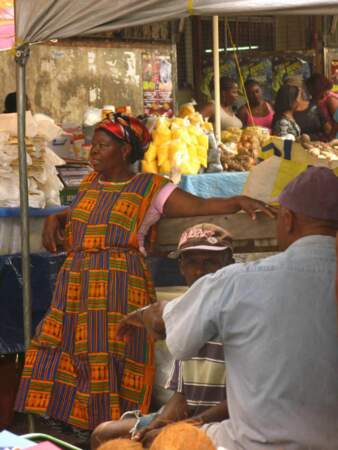 Jour de marché à Cayenne