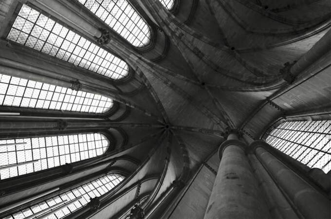 Photo prise dans la cathédrale de Reims (Marne) par le GEOnaute : ApoThieNe