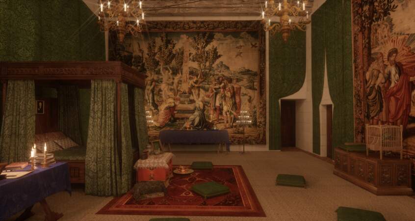 Chambord : la chambre de Marguerite de Navarre