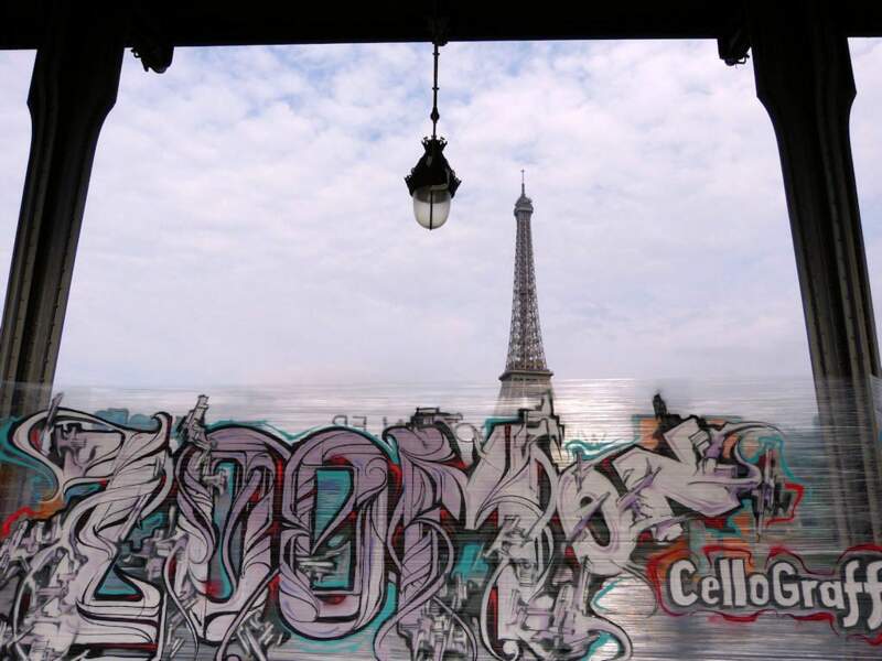Photo prise au Pont de Bir-Hackeim à Paris par le GEOnaute : raymonde.contensous