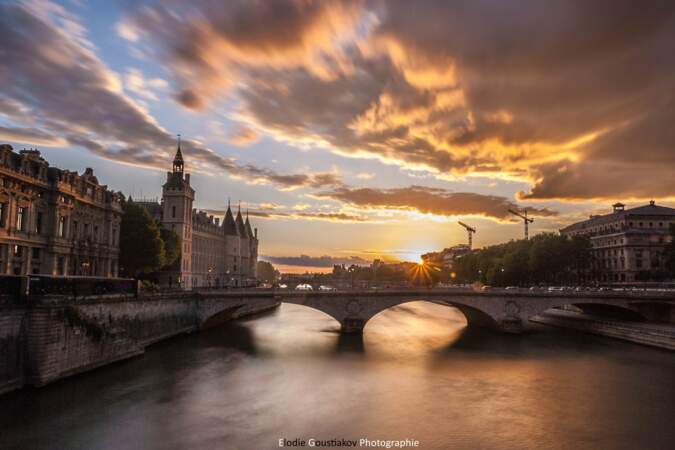 Coucher de soleil sur Paris