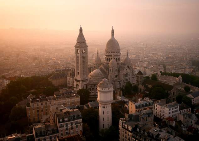 La basilique du Sacré-Coeur à Montmartre, à Paris