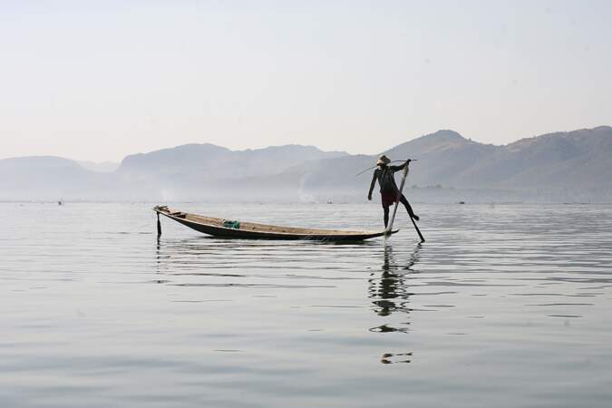 Photo prise au Lac Inle (Birmanie) par Julien Bailleux