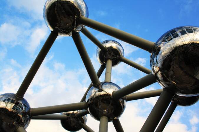 L’Atomium : regardez Bruxelles d’en haut