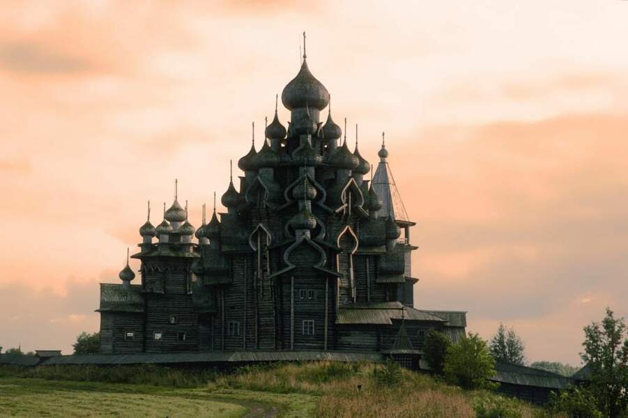 Eglise de la Transfiguration sur l'île de Kiji, en Carélie (Russie), par marc pk