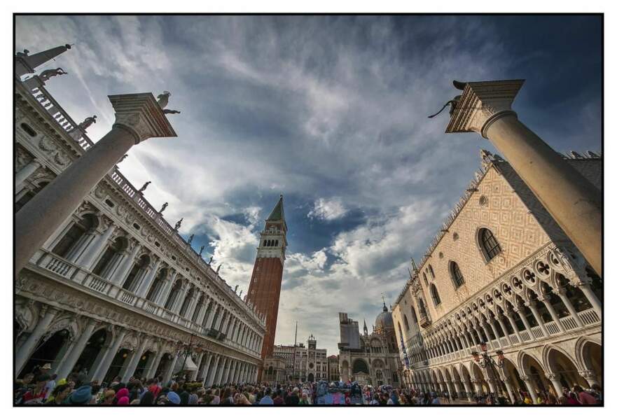 Photo prise à Venise (Italie) par le GEOnaute : divanm