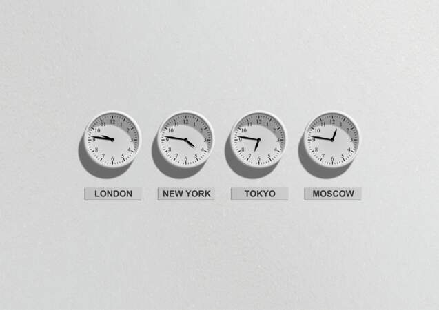 Réglez votre montre à l’heure de votre pays de destination dès le départ
