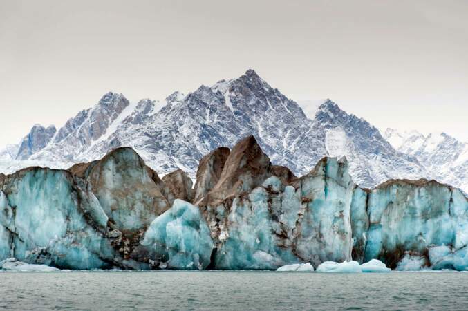 Impressionnant glacier