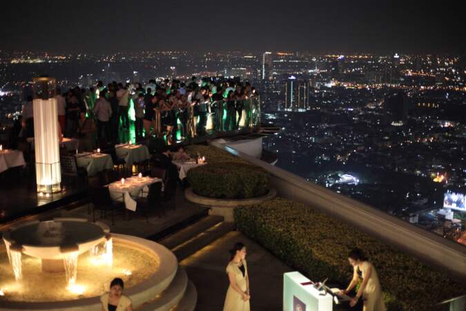 Le Sky Bar, le rooftop huppé de Bangkok