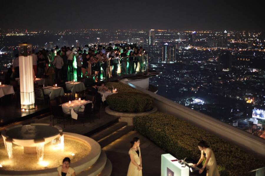 Le Sky Bar, le rooftop huppé de Bangkok