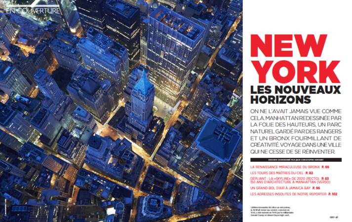 EN COUVERTURE : New York, les nouveaux horizons
