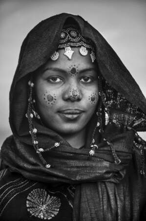 Portrait d'une femme Touareg