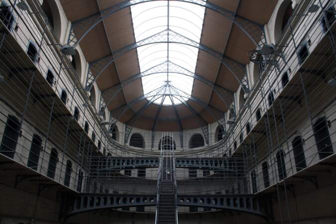 La prison de Kilmainham, en banlieue ouest de Dublin