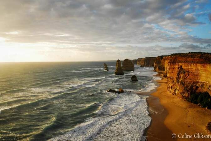 Photo prise sur le site de Twelve Apostles (Australie), par Celine Glikson
