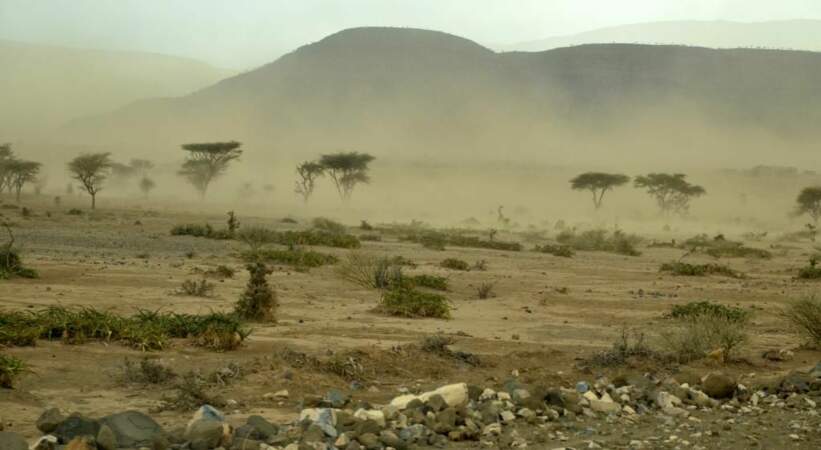 Photo prise dans le désert de Danakil (Ethiopie) par le GEOnaute : zaziboulou