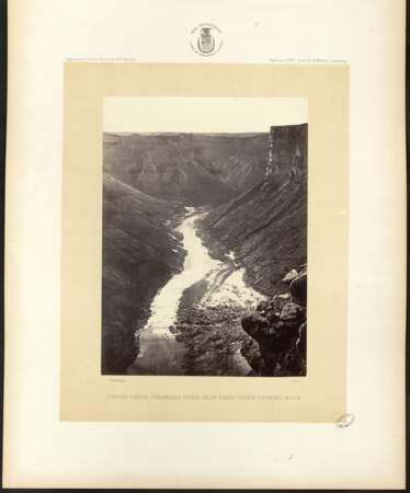 Fleuve Colorado, près de Paria Creek, William Bell (Arizona, États-Unis. 1872)