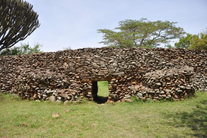 Site archéologique de Thimlich Ohinga, au Kenya 