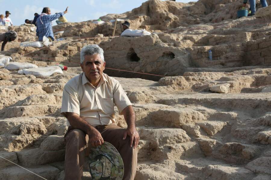 L'archéologue kurde Hasan Ahmed Qasim