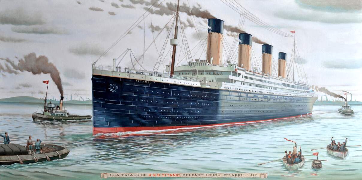 Dans la nuit du 14 au 15 avril 1912 : le naufrage du Titanic