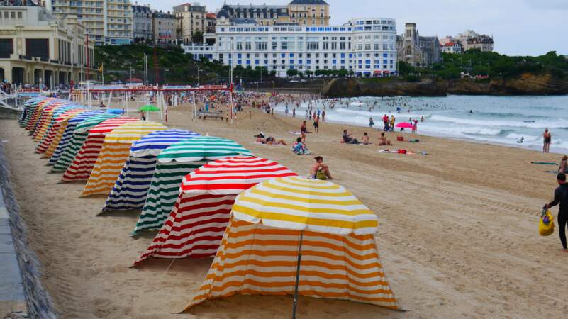 La grande plage de Biarritz, un endroit mythique