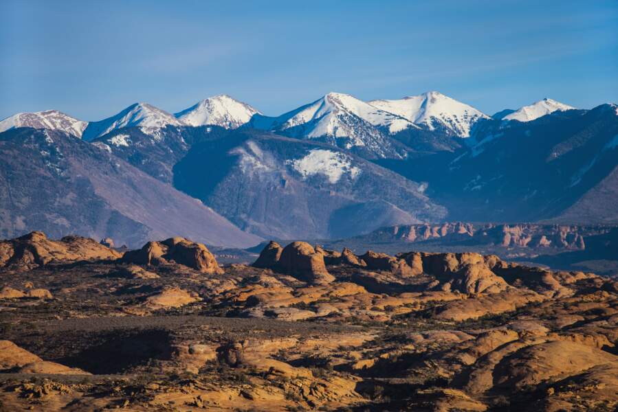 Montagnes de La Sal, Utah, USA 