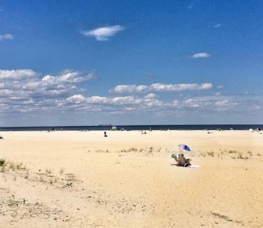 Les plages de Sandy Hook, New Jersey