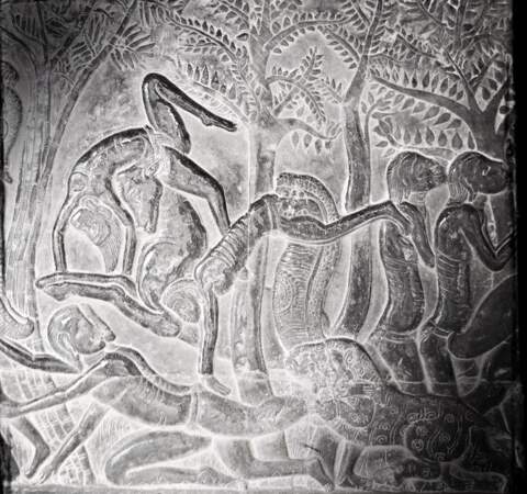 Bas-relief représentant les Enfers - Angkor Vat