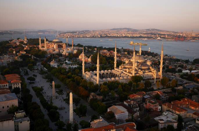 Skyline d'Istanbul, en Turquie