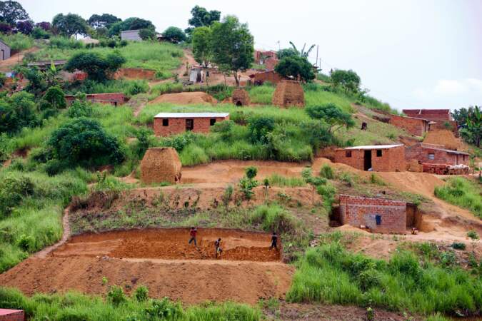 Les vestiges de Mbanza Kongo, en Angola