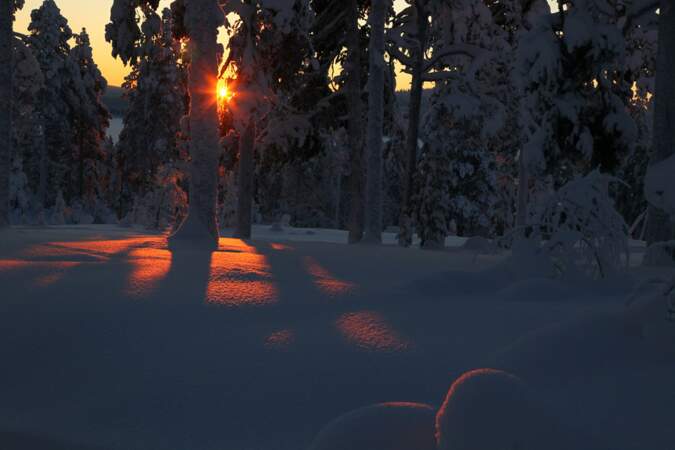 Paysage de neige en Finlande, par Eric Roustand / Communauté GEO