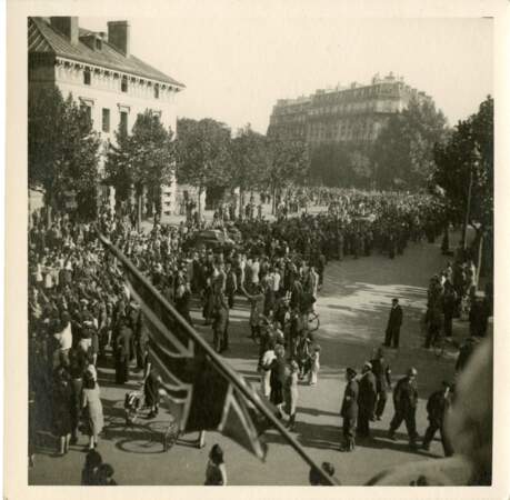 25 août 1944, place Denfert-Rochereau