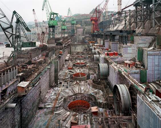 Dam #6, Three Gorges Dam Project, Yangtze River, China, 2005