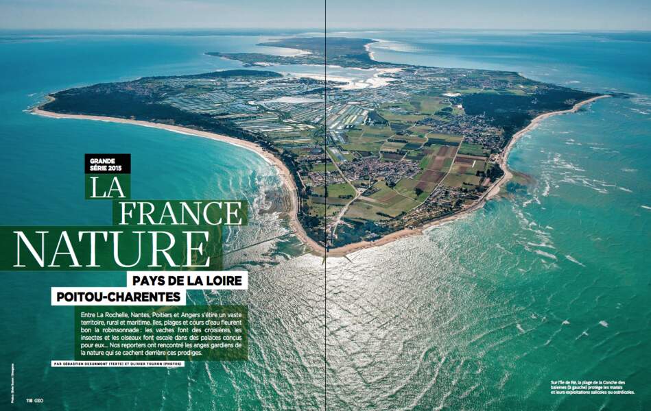 Grande série 2015 "La France nature" : Pays de la Loire et Poitou-Charentes