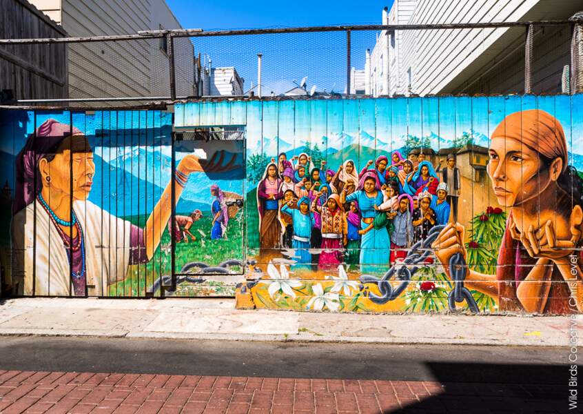 San Francisco : les murals de Mission District